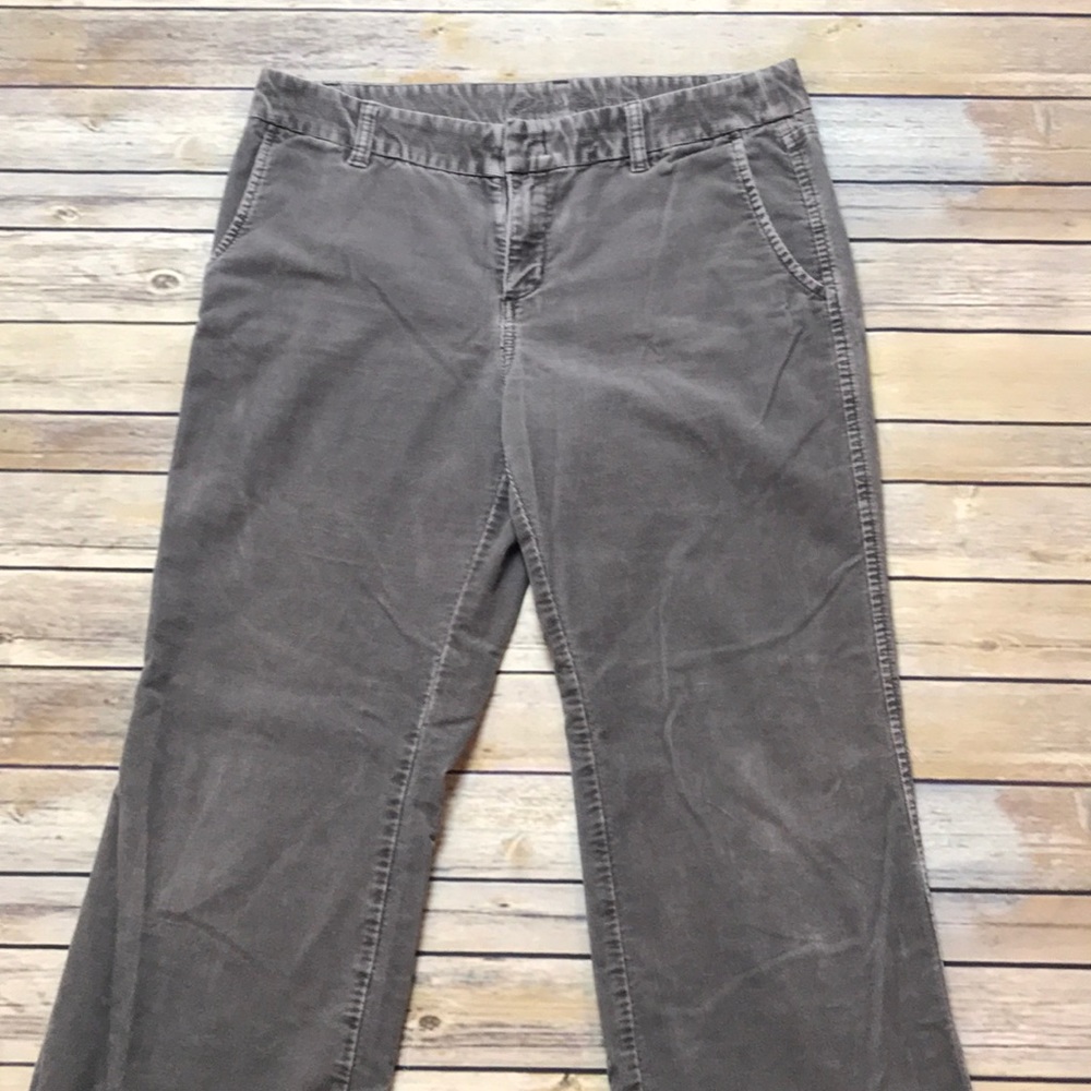 Gorgeous Gray Eddie Bauer Corduroys- size 10